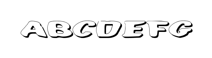 DiegoCon 3D  Free Fonts Download