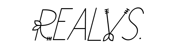 NATURE green Italic  Free Fonts Download