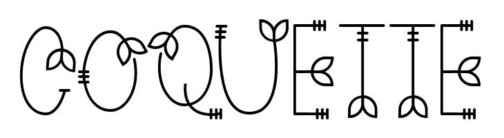 NATURE green  Free Fonts Download