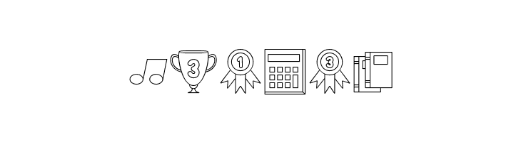 Best School Dingbat  Free Fonts Download
