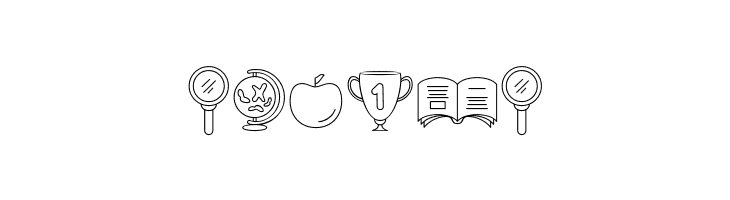 Best School Dingbat  Free Fonts Download
