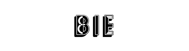 Cretin Shadow Regular  Free Fonts Download