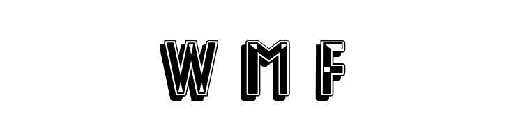 Cretin Shadow Regular  Free Fonts Download