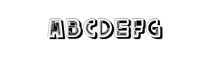 Split Filled Regular  Free Fonts Download