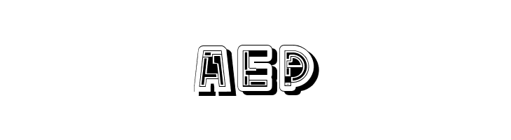 Split Filled Regular  Free Fonts Download