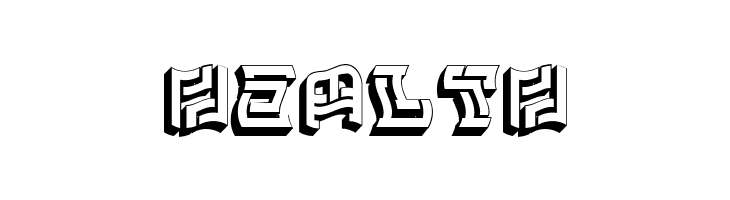 Balaton Hollow Regular  Free Fonts Download