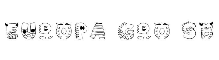 Crunchyy Monster Regular  Free Fonts Download