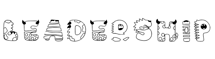 Crunchyy Monster Regular  Free Fonts Download