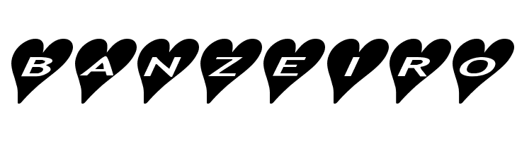 AlphaShapes hearts 2a  Free Fonts Download