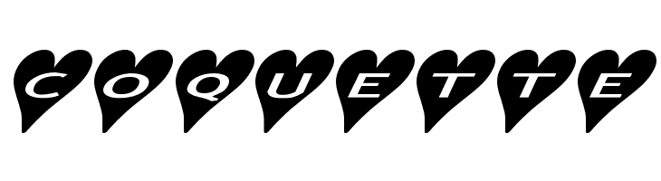 AlphaShapes hearts 2a  Free Fonts Download