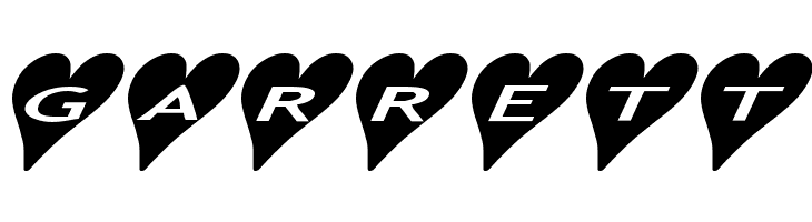 AlphaShapes hearts 2a  Free Fonts Download