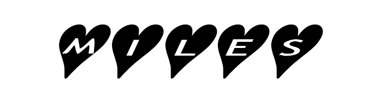 AlphaShapes hearts 2a  Free Fonts Download