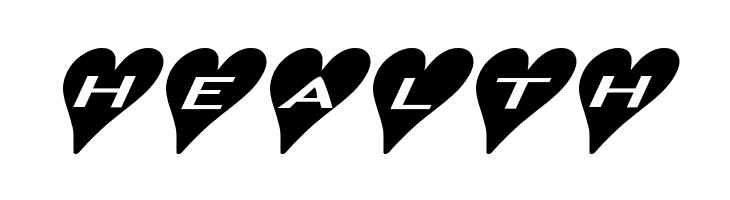 AlphaShapes hearts 2a  Free Fonts Download