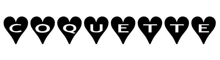 AlphaShapes hearts  Free Fonts Download