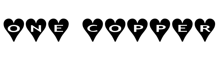 AlphaShapes hearts  Free Fonts Download