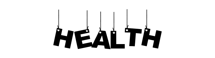 Party Letters On a Rope  Free Fonts Download
