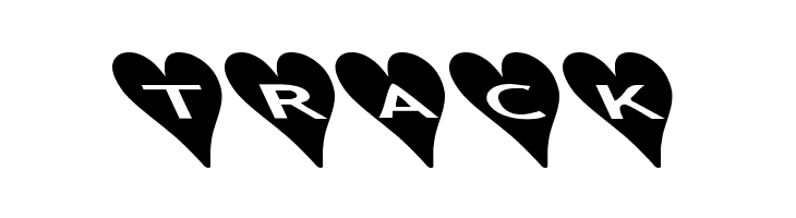 AlphaShapes hearts 2b  Free Fonts Download