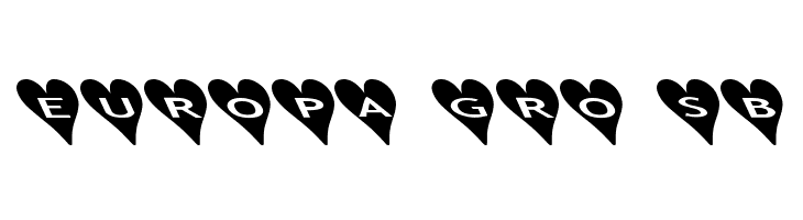 AlphaShapes hearts 2b  Free Fonts Download