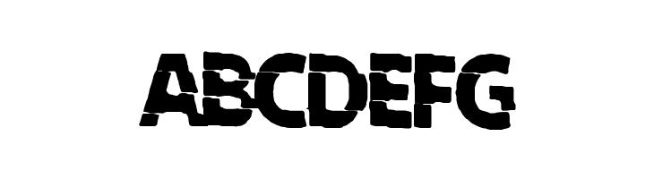 Deniro Glitch  Free Fonts Download