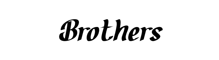 BrotherZoned-Italic  Free Fonts Download