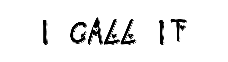 heart emboss  Free Fonts Download