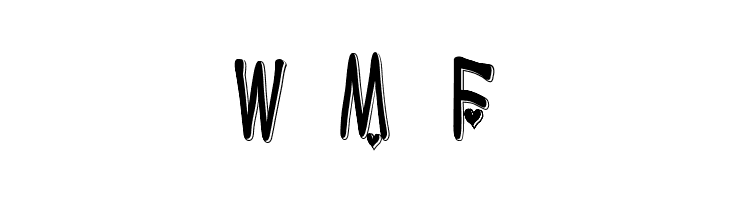 heart emboss  Free Fonts Download