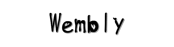 heart emboss  Free Fonts Download