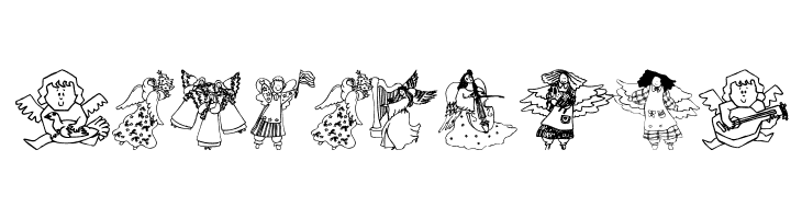 AngelOs 1  Free Fonts Download