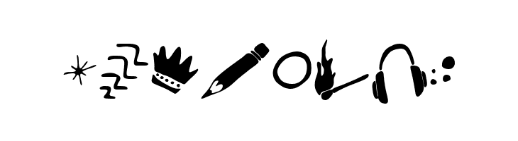Care Around Dingbats  Free Fonts Download
