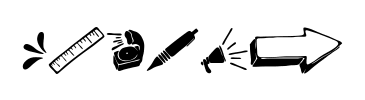 Care Around Dingbats  Free Fonts Download