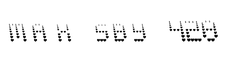 NAUJOKS LOVE  Free Fonts Download