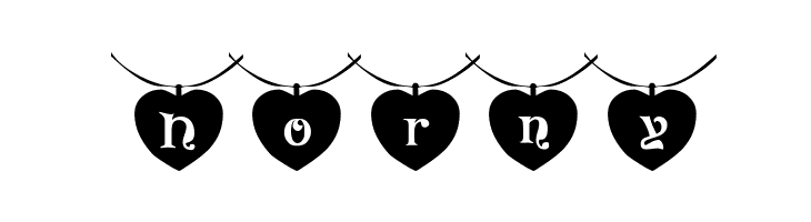 101! Heart StringZ  Free Fonts Download