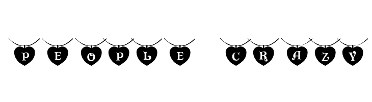 101! Heart StringZ  Free Fonts Download