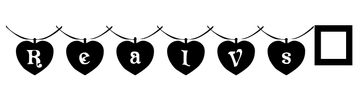 101! Heart StringZ  Free Fonts Download