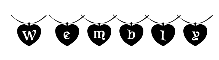 101! Heart StringZ  Free Fonts Download