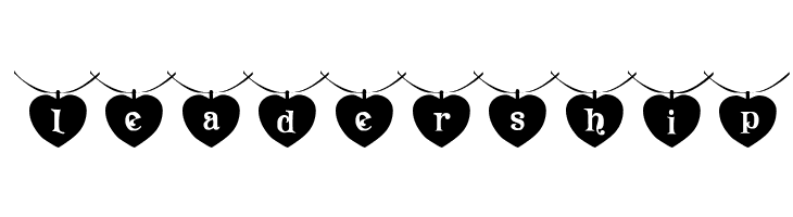 101! Heart StringZ  Free Fonts Download