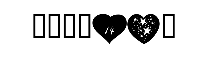 KR Valentines 2006 Six  Free Fonts Download