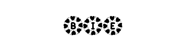 KR Wreath Of Hearts  Free Fonts Download