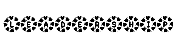 KR Wreath Of Hearts  Free Fonts Download