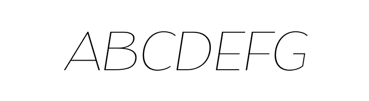 Atozimple Thin Italic  Free Fonts Download