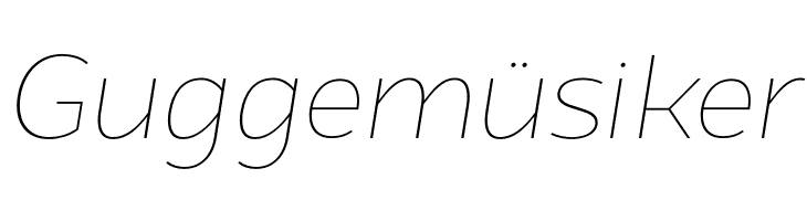 Atozimple Thin Italic  Free Fonts Download