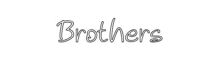 Noela Sherly Outline  Free Fonts Download