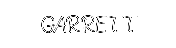 Noela Sherly Outline  Free Fonts Download