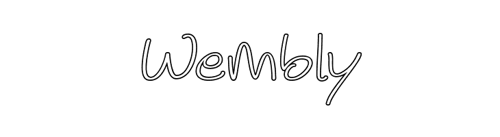 Noela Sherly Outline  Free Fonts Download