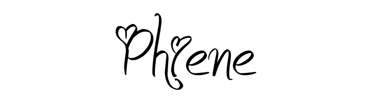 Phiene Jellyka - Love and Passion Font