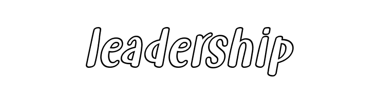 Fish Grill Outline Italic  Free Fonts Download