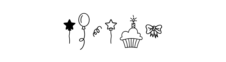 Habede Extra Doodles  Free Fonts Download