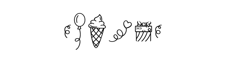 Habede Extra Doodles  Free Fonts Download