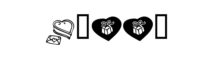 KR Cuori Divertenti 5  Free Fonts Download