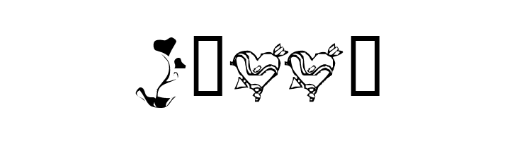 KR Be Mine Always  Free Fonts Download